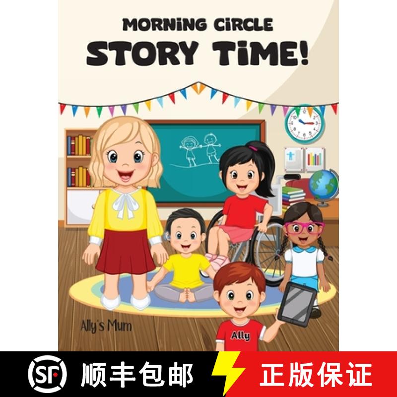 【3-4周达】Morning Circle Story Time~ A Social Story / Disability Picture Book for Kids with ADHD, Au... [9780645064186]