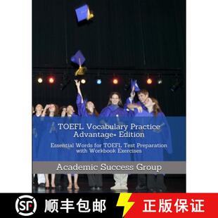 【3-4周达】TOEFL Vocabulary Practice Advantage+ Edition: Essential Words for TOEFL Test Preparation w... [9781949282467]
