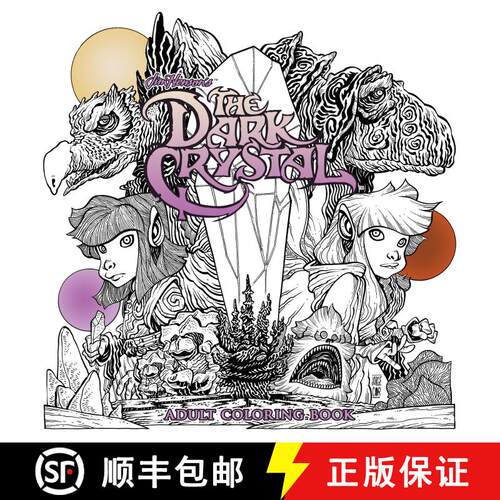 【3-4周达】Jim Henson's The Dark Crystal Adult Coloring Book [9781684151943]