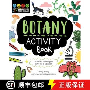 Kids Book STEM for Facts 预订 and Botany Starters with Packed Activity 9781631586941 Activities