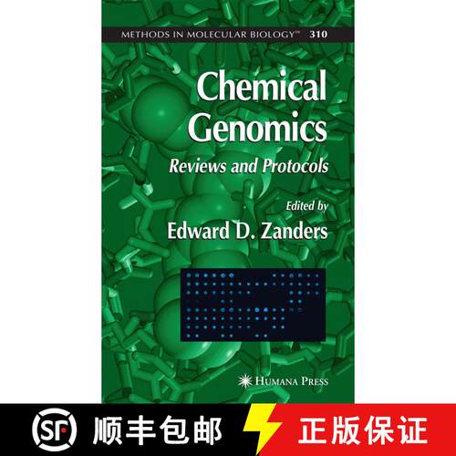 【3-4周达】精装 Chemical Genomics : Reviews and Protocols [9781588293992]