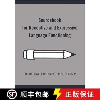 【3-4周达】Sourcebook for Receptive and Expressive Language Functioning: Stimulus Materials for Recep... [9780814333143]