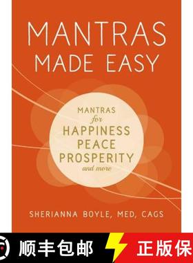 【3-4周达】Mantras Made Easy: Mantras for Happiness, Peace, Prosperity, and More [9781440599972]