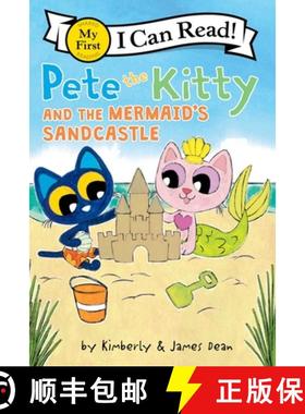 【3-4周达】Pete the Kitty and the Mermaid's Sandcastle [9780063096103]