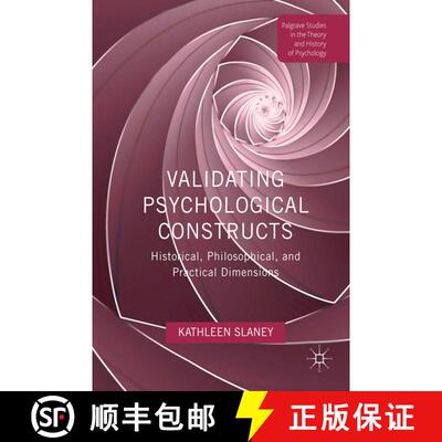 【3-4周达】精装 Validating Psychological Constructs : Historical, Philosophical, and Practical Dimens... [9781137385222]