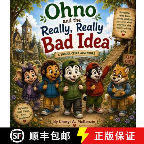 【3-4周达】Ohno and the Really, Really Bad Idea: A Yonder Creek Adventure [9798182740418]