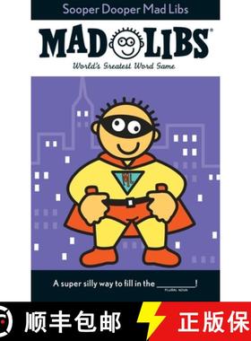 【3-4周达】Sooper Dooper Mad Libs: World's Greatest Word Game [9780843100570]