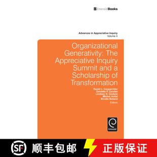 Generativity Inquiry Organizational 9781848554887 Scholarship The 4周达 and Summit Appreciate Transforma...