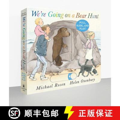 【3-4周达】We're Going on a Bear Hunt: Pull, Slide and Play! [9781536244311]