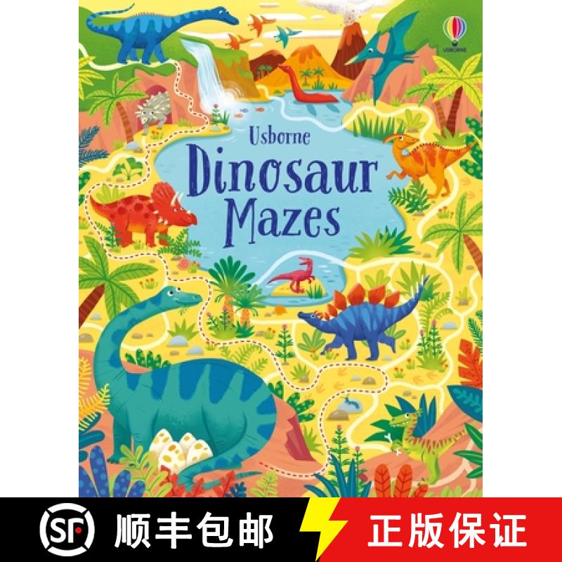 【3-4周达】Dinosaur Mazes [9781805317265]