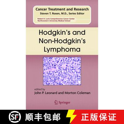 【3-4周达】精装 Hodgkin's and Non-Hodgkin's Lymphoma [9780387293455]