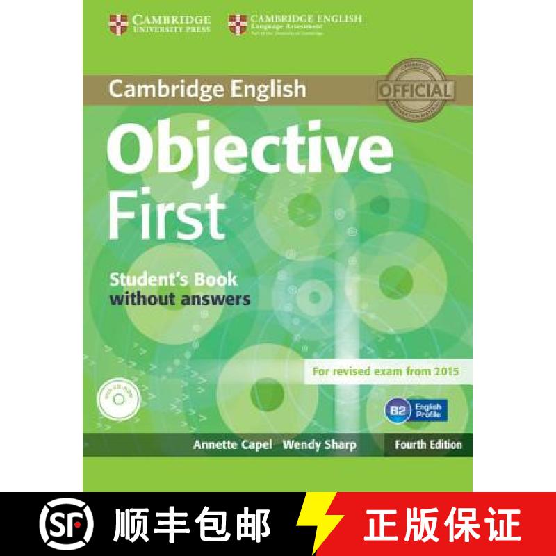 Objective First Student's Book without Answers with CD-ROM: - Objective First Student's Book without ... [9781107628342]