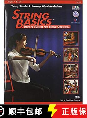 【3-4周达】115VN - String Basics: Steps to Success for String Orchestra Violin Book 1 [9780849734830]