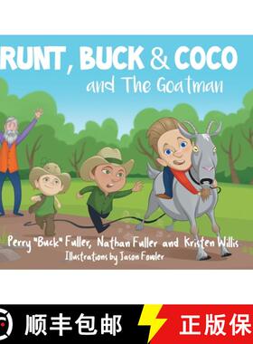 【3-4周达】Runt, Buck, and Coco and The Goatman [9781636300610]