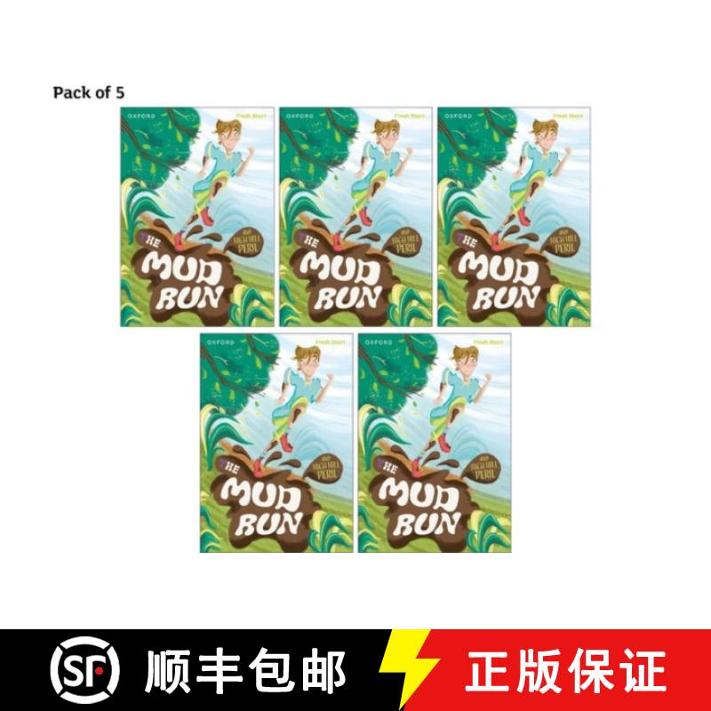 【2-3周达】Read Write Inc. Fresh Start Readers: Book 4: The Mud Run & High Hill Peril - Pack of 5 [9781382052818]