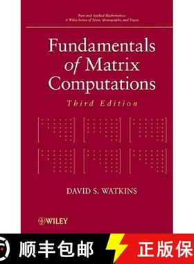 【3-4周达】Fundamentals Of Matrix Computations, Third Edition [Wiley数学] [9780470528334]