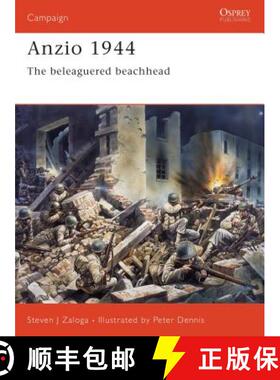 预订 Anzio 1944: The beleaguered beachhead [9781841769134]