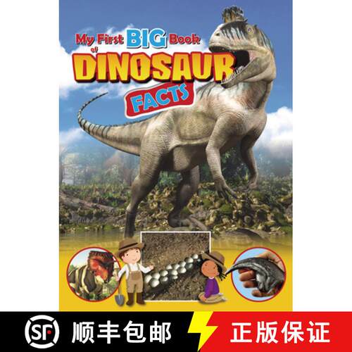 【3-4周达】My First Big Book of Dinosaur Facts [9781788562478]