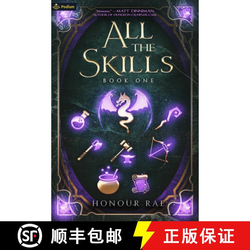 【3-4周达】All the Skills: A Deck-Building Litrpg [9781039470217]