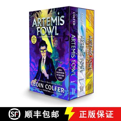 【3-4周达】Artemis Fowl 3-Book Paperback Boxed Set-Artemis Fowl, Books 1-3 [9781368042369]