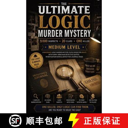 【3-4周达】The Ultimate Logic Murder Mystery: 9,000 Suspects  20 Clues  One Killer  A Medium Wh... [9783384962409]