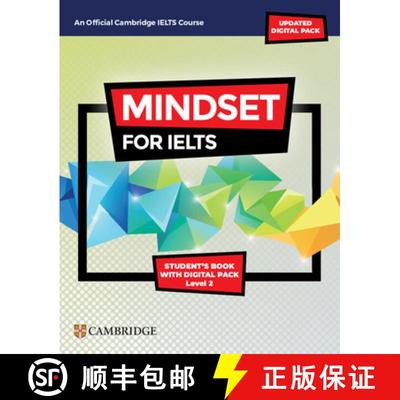 【3-4周达】Mindset for Ielts with Updated Digital Pack Level 2 Student's Book with Digital Pack [9781009280303]