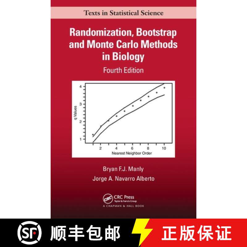【3-4周达】Randomization, Bootstrap and Monte Carlo Methods in Biology [9780367512873]