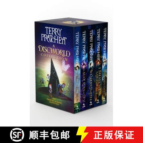 【3-4周达】Terry Pratchett: A Discworld Collection: The Tiffany Aching Adventures: The Wee Free Men, ... [9780063444294]