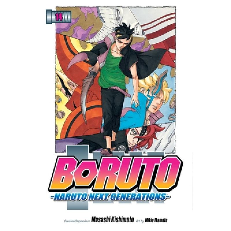 【4周达】Boruto: Naruto Next Generations, Vol. 14: Volume 14 [9781974729678] 书籍/杂志/报纸 文学小说类原版书 原图主图