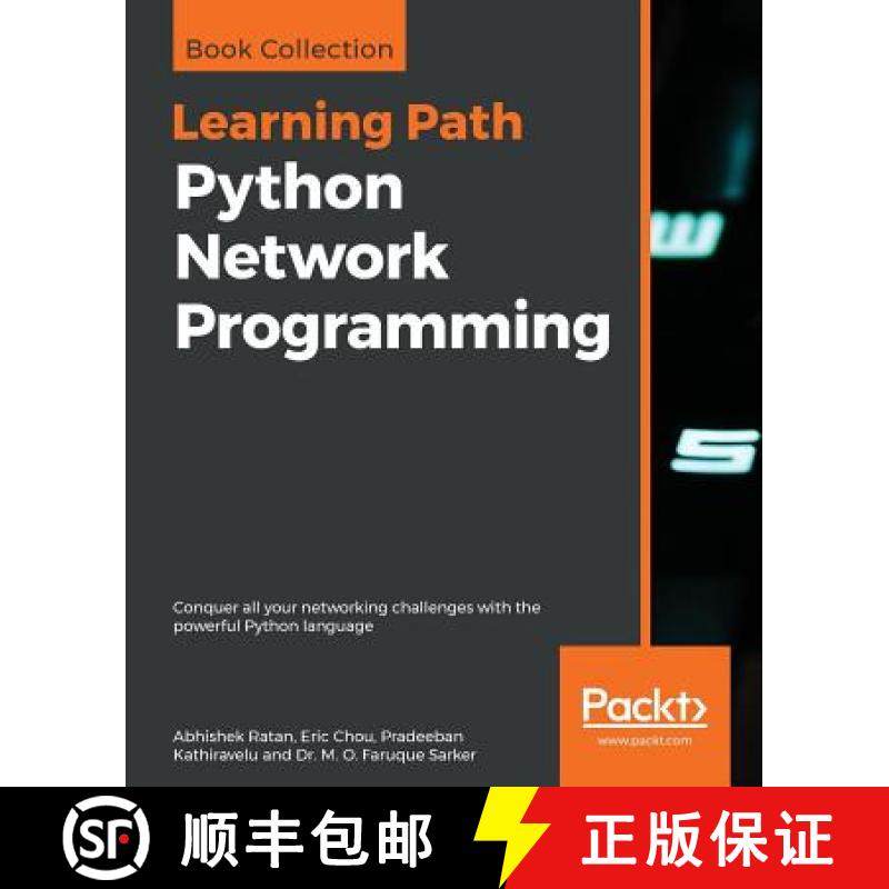 预订 Python Network Programming: Conquer all your networking challenges with the powerful Python lang... [9781788835466]