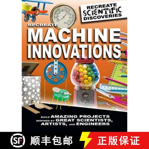 【3-4周达】Recreate Machine Innovations [9780778750697]