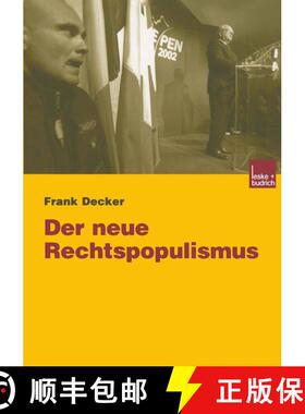 【3-4周达】Der neue Rechtspopulismus (2. Auflage 2004) (2. Auflage 2004) (2. Auflage 2004) (2. Auflag... [9783810039361]
