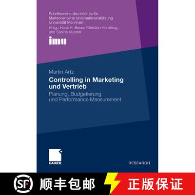 【3-4周达】Controlling in Marketing und Vertrieb : Planung, Budgetierung und Performance Measurement [9783834924162]