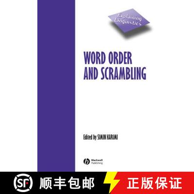 【3-4周达】Word Order And Scrambling [Wiley语言和语言学] [9780631233282]