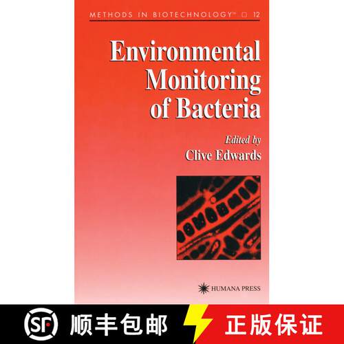 【3-4周达】精装 Environmental Monitoring of Bacteria [9780896035669]