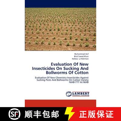 预订 Evaluation of New Insecticides on Sucking and Bollworms of Cotton [9783848449460]