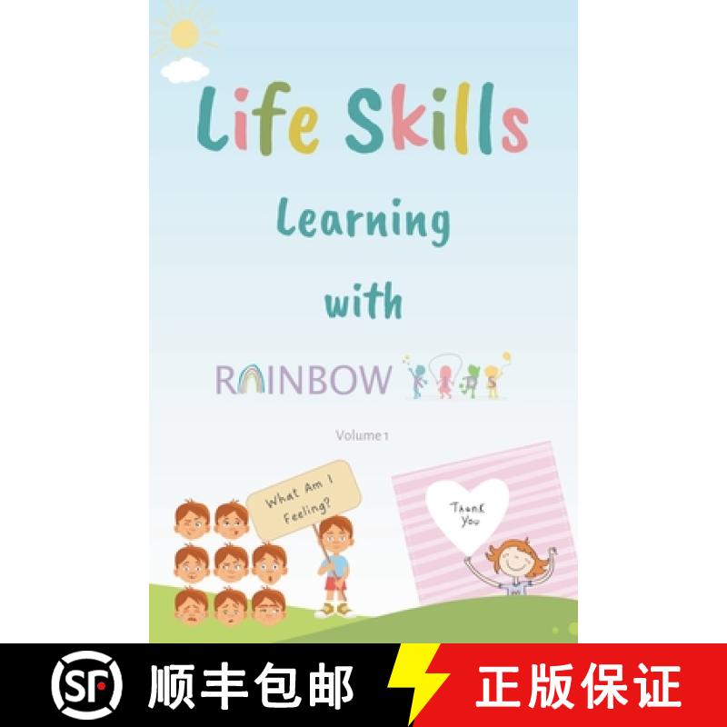 【3-4周达】Life Skills Learning with Rainbow Kids: Stories, Activities, Articles, Quizzes and More to... [9788196618292]