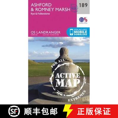 【3-4周达】Ashford & Romney Marsh, Rye & Folkestone [9780319475126]
