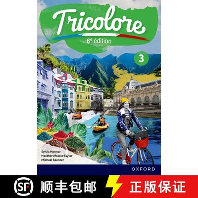 【3-4周达】Tricolore 3 Sixth Edition Student Book [9781382045339]