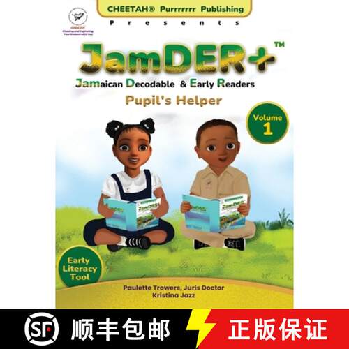 【3-4周达】JamDER+ (Jamaican Decodable & Early Readers) Pupil's Helper Volume 1 [9781964243726]