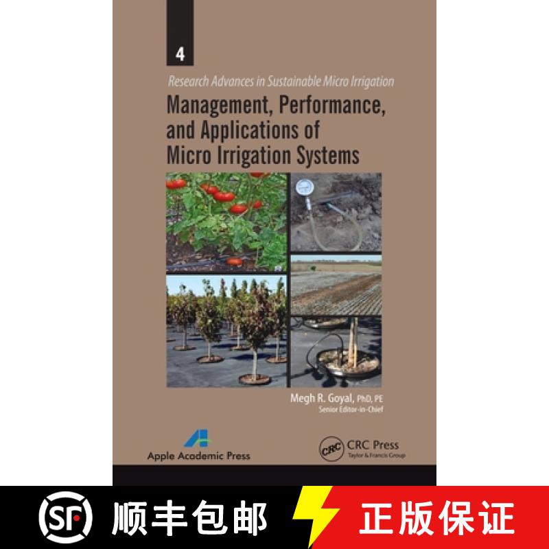 【3-4周达】Management, Performance, and Applications of Micro Irrigation Systems [9781774630853]