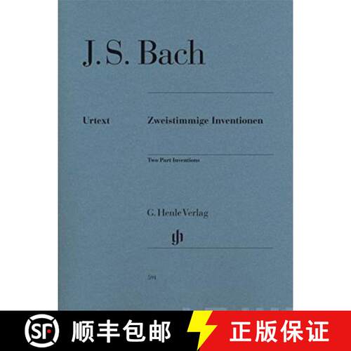 【3-4周达】ZWEISTIMMIGE INVENTIONEN [9790201805917]