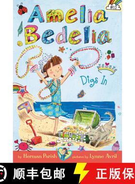 【3-4周达】Amelia Bedelia Chapter Book #12: Amelia Bedelia Digs In [9780062658425]