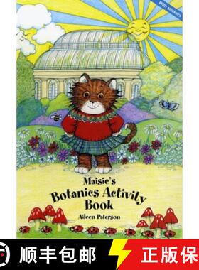 【3-4周达】Maisie's Botanic Activity Book [9781906129125]