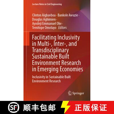 【3-4周达】Facilitating Inclusivity in Multi-, Inter-, and Transdisciplinary Sustainable Built Enviro... [9783032089915]