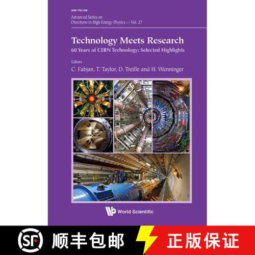 预订 精装 Technology Meets Research - 60 Years Of Cern Technology: Selected Highlights [9789814749138]