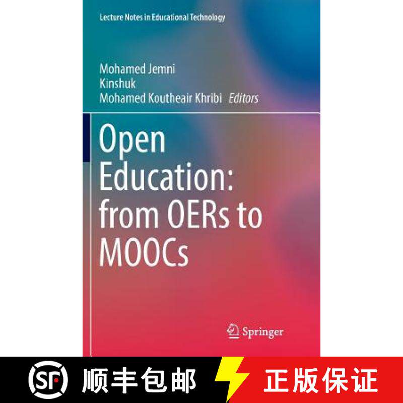 【3-4周达】Open Education: from OERs to MOOCs: From Oers to Moocs [9783662570968]