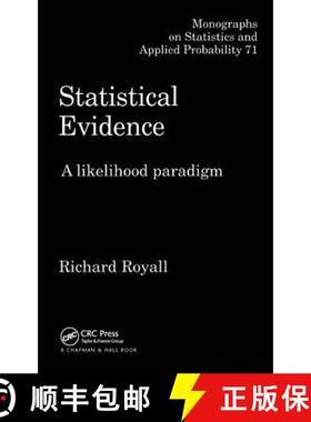 预订 Statistical Evidence: A Likelihood Paradigm [9781032478005]