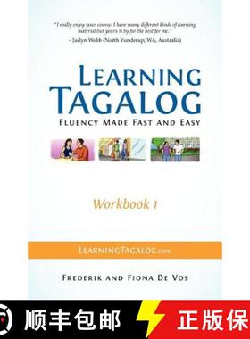 【3-4周达】Learning Tagalog - Fluency Made Fast and Easy - Workbook 1 (Part of a 7-Book Set) [9783902909008]