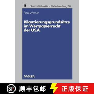 Bilanzierungsgrundsatze Wertpapierrecht U.S.A. 4周达 Der 9783663021339